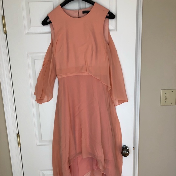 BCBG coral high low dress - Picture 1 of 4